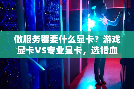 做服务器要什么显卡？游戏显卡VS专业显卡，选错血亏！