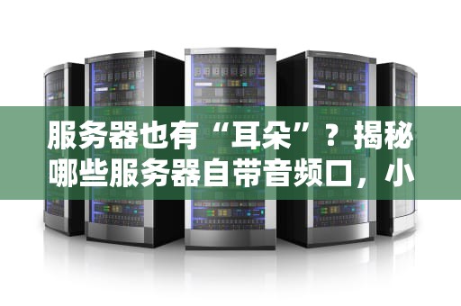 服务器也有“耳朵”？揭秘哪些服务器自带音频口，小白必看！