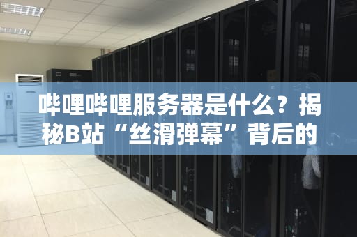 哔哩哔哩服务器是什么？揭秘B站“丝滑弹幕”背后的技术内裤！