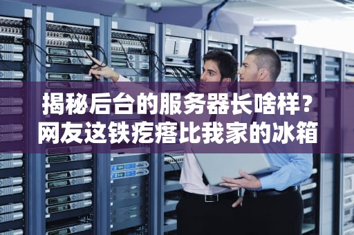 揭秘后台的服务器长啥样？网友这铁疙瘩比我家的冰箱还吵！
