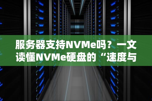 服务器支持NVMe吗？一文读懂NVMe硬盘的“速度与激情”