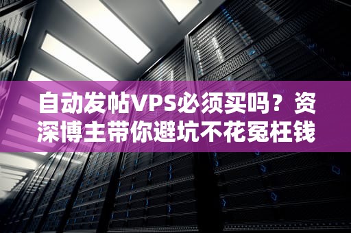 自动发帖VPS必须买吗？资深博主带你避坑不花冤枉钱！
