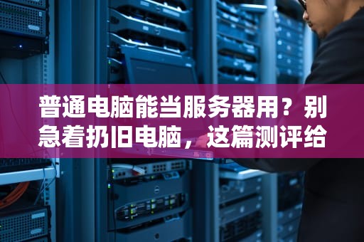 普通电脑能当服务器用？别急着扔旧电脑，这篇测评给你答案！