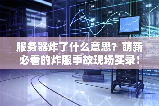 服务器炸了什么意思？萌新必看的炸服事故现场实录！