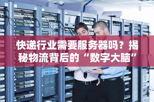 快递行业需要服务器吗？揭秘物流背后的“数字大脑”