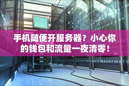 手机随便开服务器？小心你的钱包和流量一夜清零！