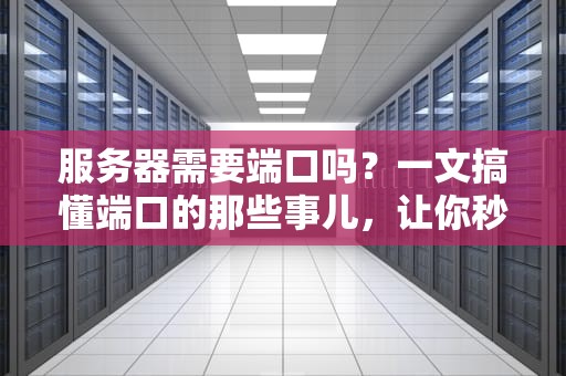 服务器需要端口吗？一文搞懂端口的那些事儿，让你秒变服务器达人！