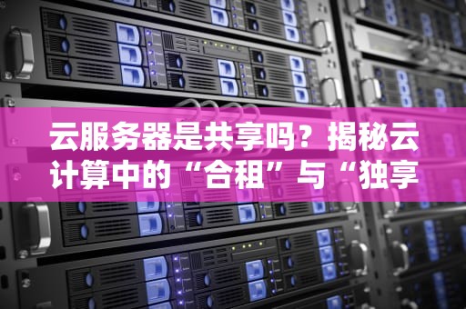 云服务器是共享吗？揭秘云计算中的“合租”与“独享”真相！