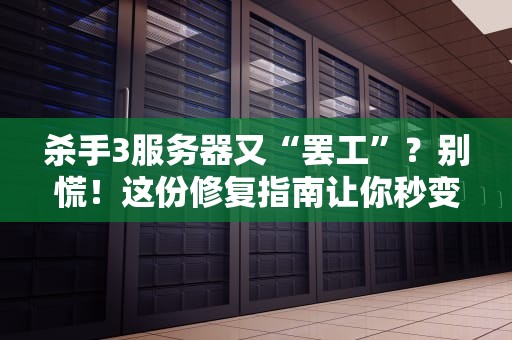 杀手3服务器又“罢工”？别慌！这份修复指南让你秒变“IT杀手”