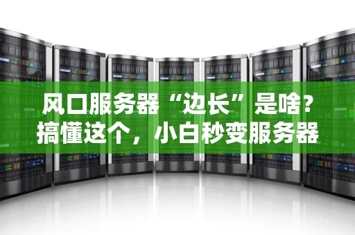 风口服务器“边长”是啥？搞懂这个，小白秒变服务器老司机！