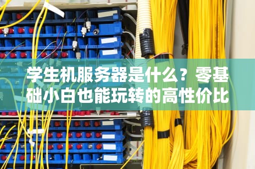 学生机服务器是什么？零基础小白也能玩转的高性价比云主机指南！