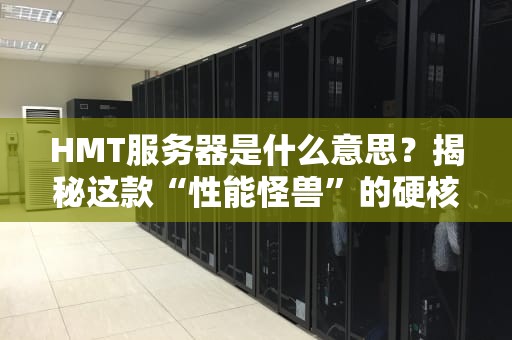 HMT服务器是什么意思？揭秘这款“性能怪兽”的硬核实力！