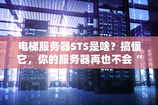 电梯服务器STS是啥？搞懂它，你的服务器再也不会“卡壳”啦！