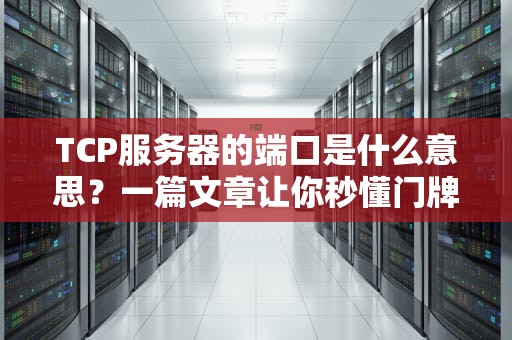 TCP服务器的端口是什么意思？一篇文章让你秒懂门牌号的奥秘！