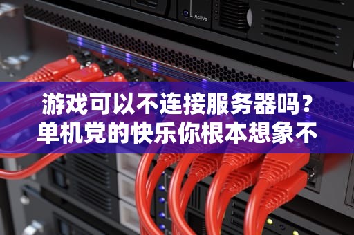 游戏可以不连接服务器吗？单机党的快乐你根本想象不到！
