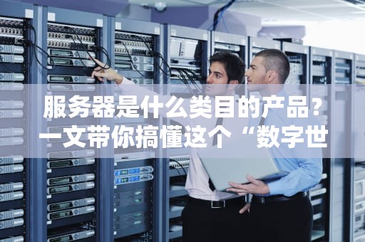 服务器是什么类目的产品？一文带你搞懂这个“数字世界的扛把子”！