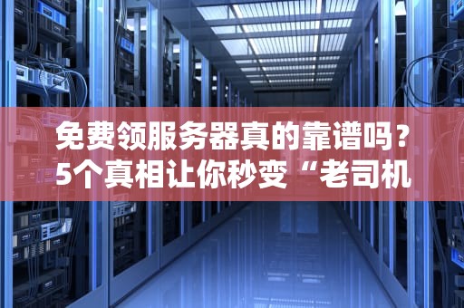 免费领服务器真的靠谱吗？5个真相让你秒变“老司机”
