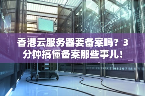 香港云服务器要备案吗？3分钟搞懂备案那些事儿！