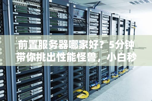 前置服务器哪家好？5分钟带你挑出性能怪兽，小白秒变老司机！