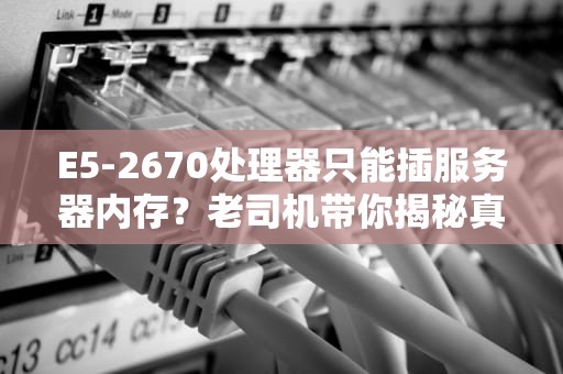 E5-2670处理器只能插服务器内存？老司机带你揭秘真相！