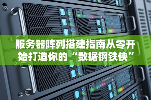 服务器阵列搭建指南从零开始打造你的“数据钢铁侠”