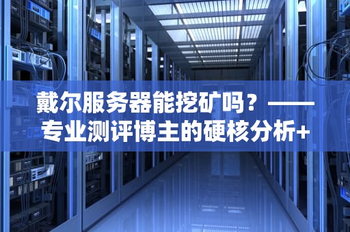 戴尔服务器能挖矿吗？——专业测评博主的硬核分析+搞笑吐槽