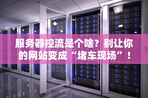 服务器控流是个啥？别让你的网站变成“堵车现场”！