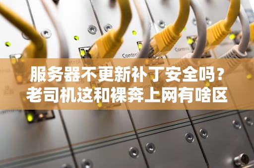服务器不更新补丁安全吗？老司机这和裸奔上网有啥区别！