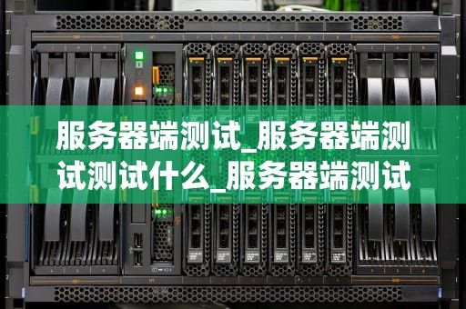 服务器端测试_服务器端测试测试什么_服务器端测试的重要性与实践