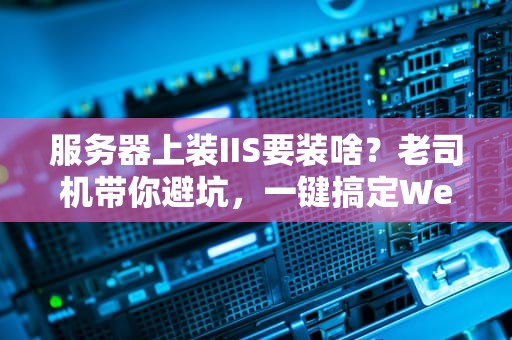 服务器上装IIS要装啥？老司机带你避坑，一键搞定Web服务！