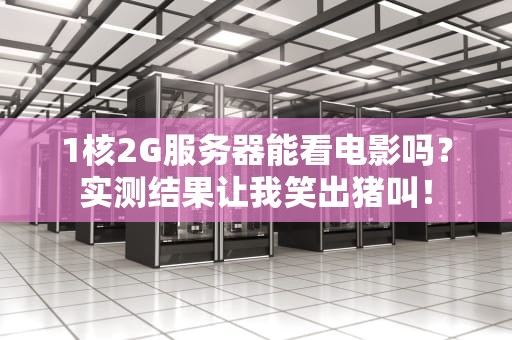 1核2G服务器能看电影吗？实测结果让我笑出猪叫！