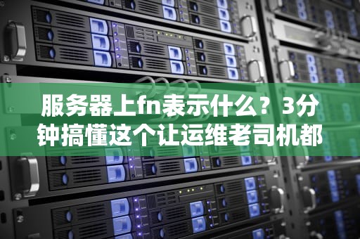 服务器上fn表示什么？3分钟搞懂这个让运维老司机都懵圈的冷知识！