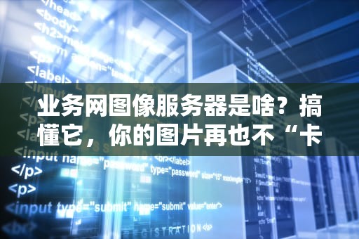 业务网图像服务器是啥？搞懂它，你的图片再也不“卡成PPT”！