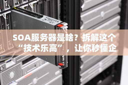 SOA服务器是啥？拆解这个“技术乐高”，让你秒懂企业级架构！