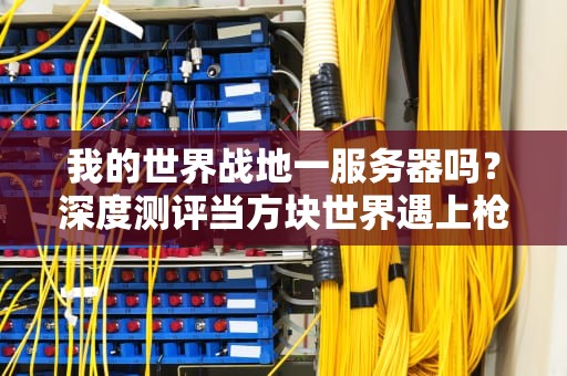 我的世界战地一服务器吗？深度测评当方块世界遇上枪林弹雨，这波缝合怪香不香？
