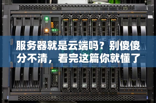 服务器就是云端吗？别傻傻分不清，看完这篇你就懂了！