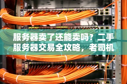 服务器卖了还能卖吗？二手服务器交易全攻略，老司机带你避坑！