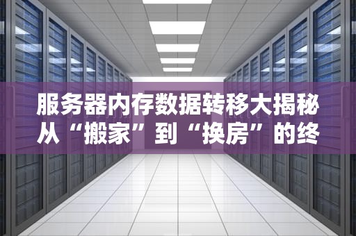 服务器内存数据转移大揭秘从“搬家”到“换房”的终极指南