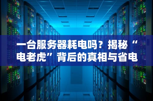 一台服务器耗电吗？揭秘“电老虎”背后的真相与省电妙招！