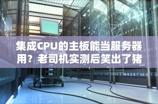 集成CPU的主板能当服务器用？老司机实测后笑出了猪叫！