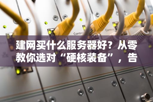 建网买什么服务器好？从零教你选对“硬核装备”，告别选择困难症！
