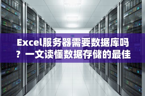 Excel服务器需要数据库吗？一文读懂数据存储的最佳拍档！