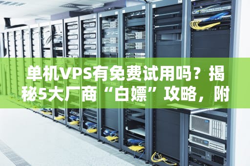 单机VPS有免费试用吗？揭秘5大厂商“白嫖”攻略，附避坑指南！