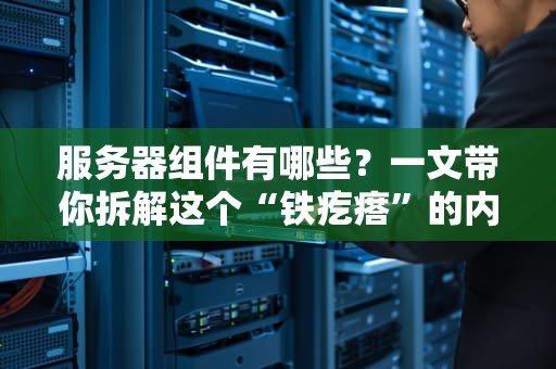 服务器组件有哪些？一文带你拆解这个“铁疙瘩”的内心世界！