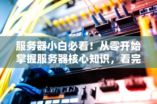 服务器小白必看！从零开始掌握服务器核心知识，看完秒变老司机！
