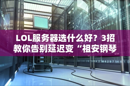 LOL服务器选什么好？3招教你告别延迟变“祖安钢琴家”！