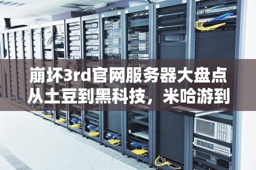 崩坏3rd官网服务器大盘点从土豆到黑科技，米哈游到底用了啥？