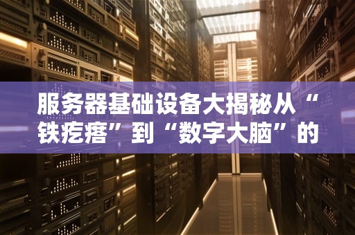服务器基础设备大揭秘从“铁疙瘩”到“数字大脑”的奇幻之旅