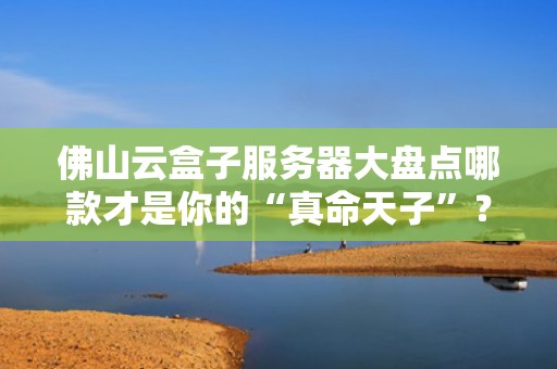 佛山云盒子服务器大盘点哪款才是你的“真命天子”？