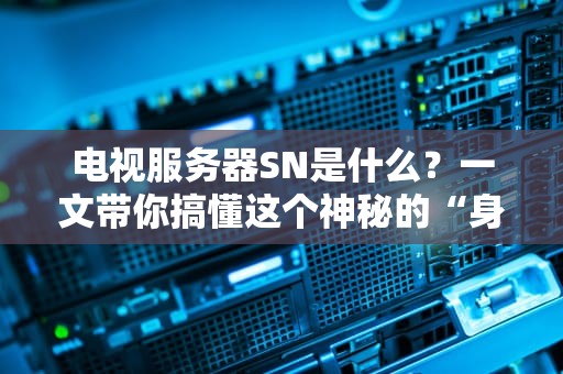 电视服务器SN是什么？一文带你搞懂这个神秘的“身份证”